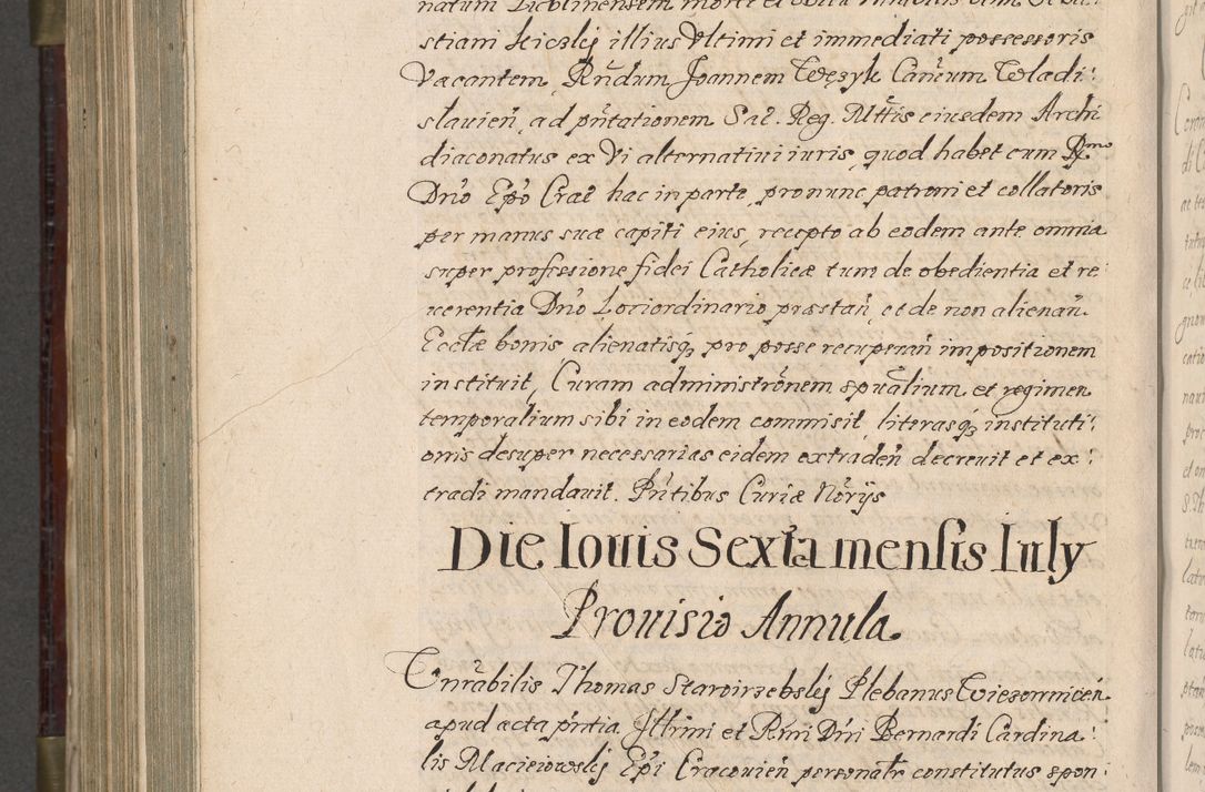 Zdjęcie nr 963 dla obiektu archiwalnego: Acta actorum, obligationum, inscriptionum, institutionum, erectionum, decretorum et generis eiusdem aliorum factorum et gestorum coram R. D. Bernardo Maciejowski, episcopo Cracoviensi per annnos 1603 - 1606 mensem Septembrem inclusive acticatorum.