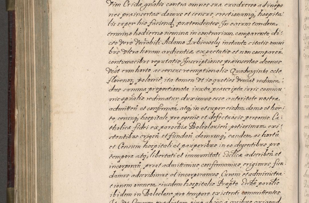 Zdjęcie nr 961 dla obiektu archiwalnego: Acta actorum, obligationum, inscriptionum, institutionum, erectionum, decretorum et generis eiusdem aliorum factorum et gestorum coram R. D. Bernardo Maciejowski, episcopo Cracoviensi per annnos 1603 - 1606 mensem Septembrem inclusive acticatorum.