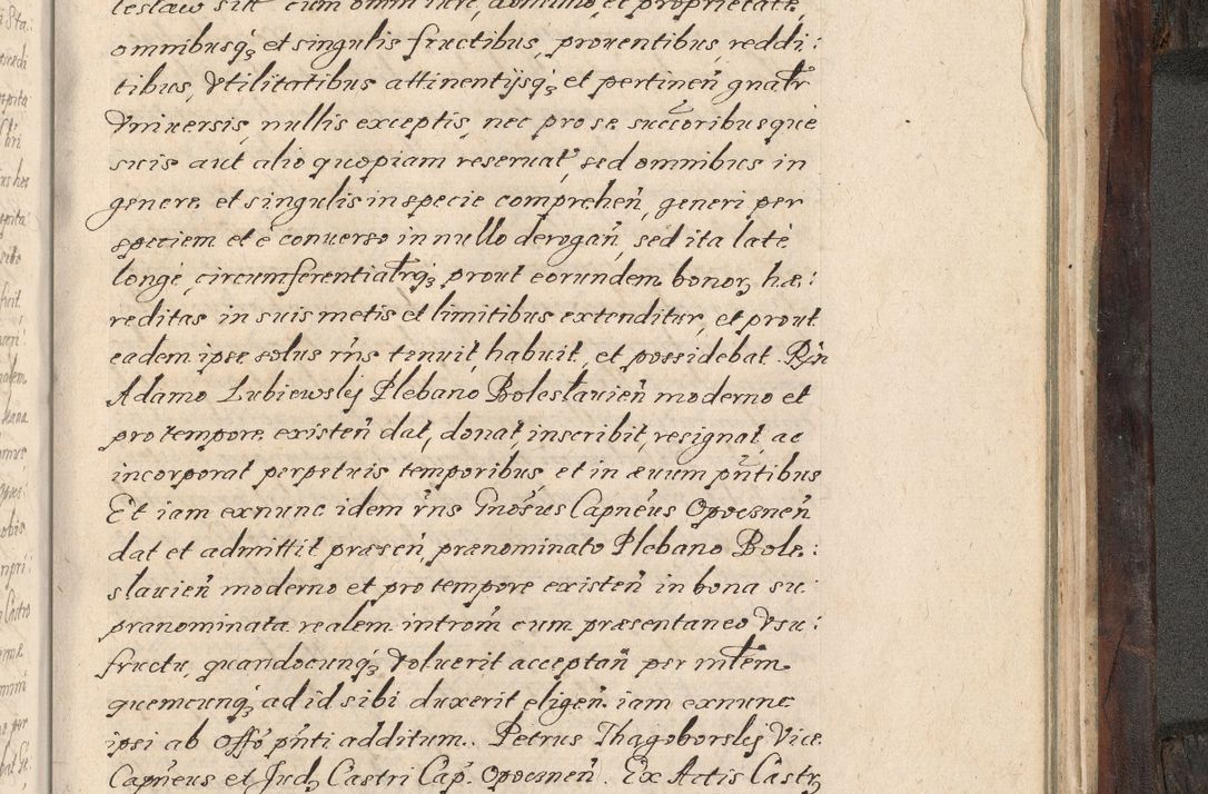Zdjęcie nr 956 dla obiektu archiwalnego: Acta actorum, obligationum, inscriptionum, institutionum, erectionum, decretorum et generis eiusdem aliorum factorum et gestorum coram R. D. Bernardo Maciejowski, episcopo Cracoviensi per annnos 1603 - 1606 mensem Septembrem inclusive acticatorum.