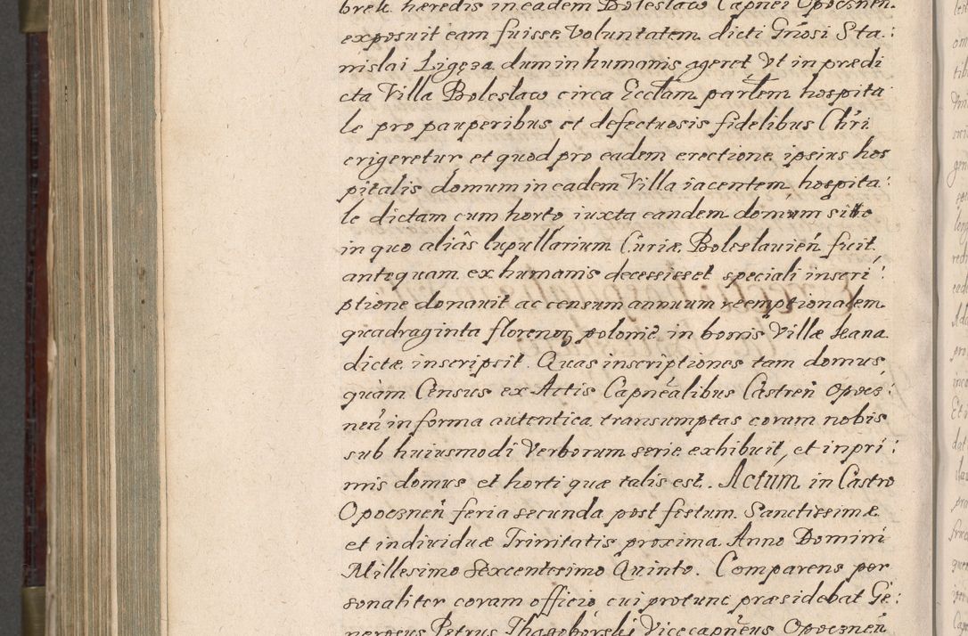 Zdjęcie nr 955 dla obiektu archiwalnego: Acta actorum, obligationum, inscriptionum, institutionum, erectionum, decretorum et generis eiusdem aliorum factorum et gestorum coram R. D. Bernardo Maciejowski, episcopo Cracoviensi per annnos 1603 - 1606 mensem Septembrem inclusive acticatorum.