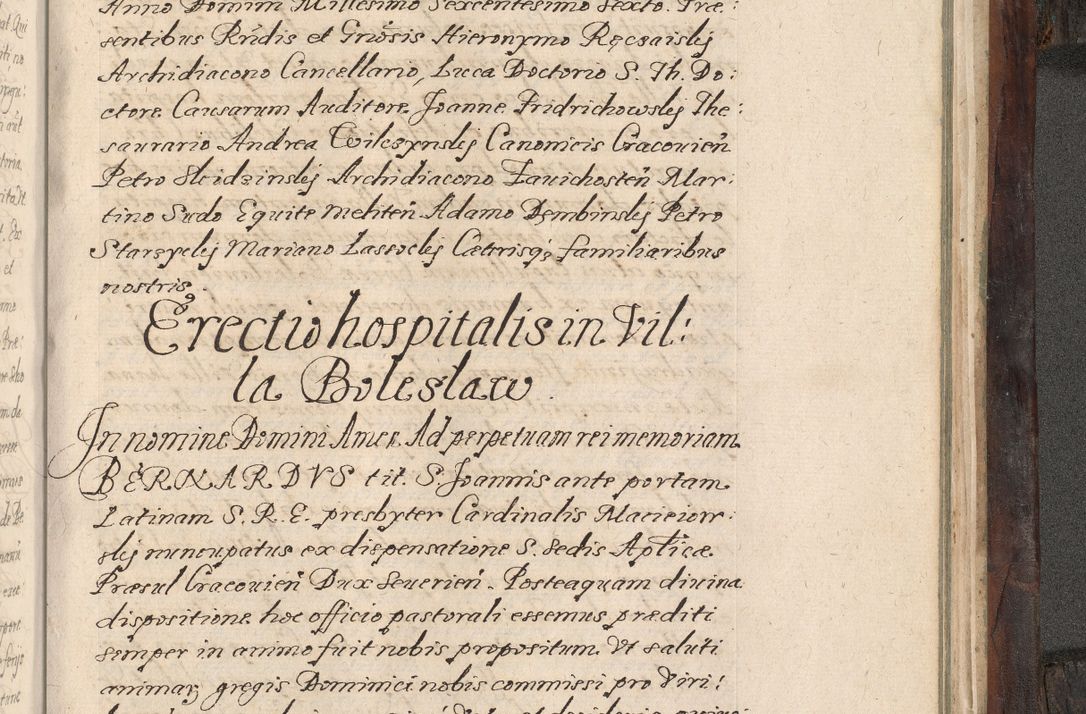 Zdjęcie nr 954 dla obiektu archiwalnego: Acta actorum, obligationum, inscriptionum, institutionum, erectionum, decretorum et generis eiusdem aliorum factorum et gestorum coram R. D. Bernardo Maciejowski, episcopo Cracoviensi per annnos 1603 - 1606 mensem Septembrem inclusive acticatorum.