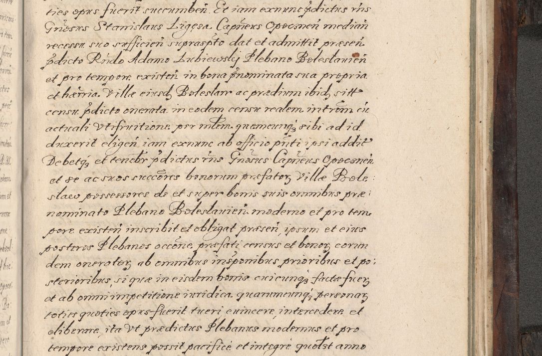 Zdjęcie nr 950 dla obiektu archiwalnego: Acta actorum, obligationum, inscriptionum, institutionum, erectionum, decretorum et generis eiusdem aliorum factorum et gestorum coram R. D. Bernardo Maciejowski, episcopo Cracoviensi per annnos 1603 - 1606 mensem Septembrem inclusive acticatorum.