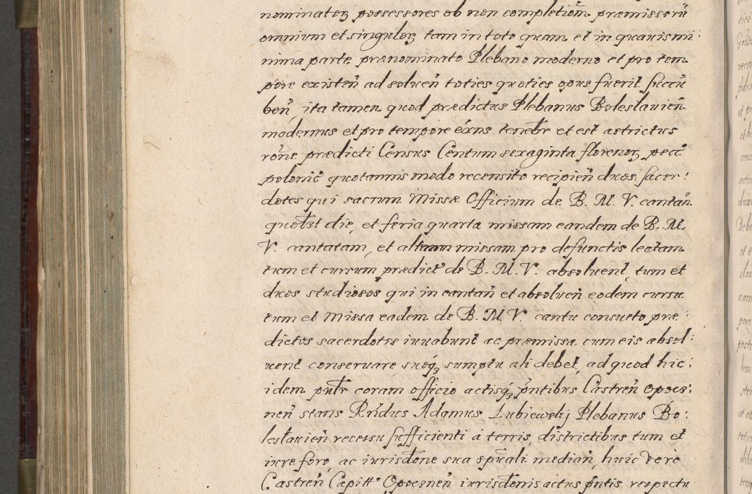 Zdjęcie nr 949 dla obiektu archiwalnego: Acta actorum, obligationum, inscriptionum, institutionum, erectionum, decretorum et generis eiusdem aliorum factorum et gestorum coram R. D. Bernardo Maciejowski, episcopo Cracoviensi per annnos 1603 - 1606 mensem Septembrem inclusive acticatorum.