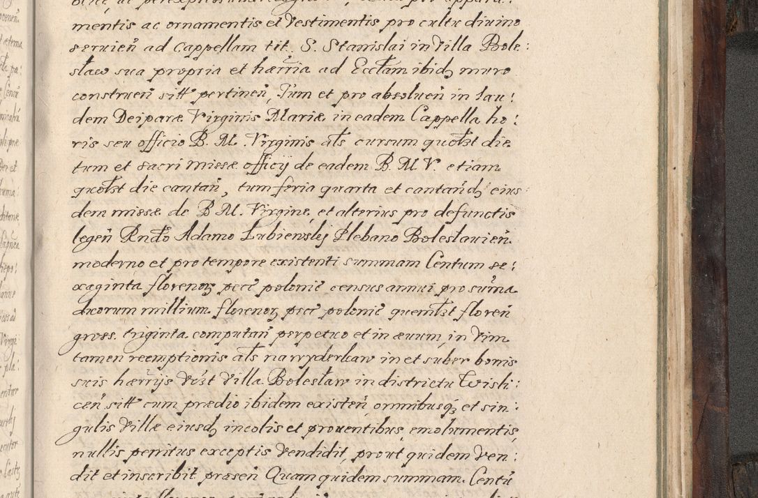 Zdjęcie nr 948 dla obiektu archiwalnego: Acta actorum, obligationum, inscriptionum, institutionum, erectionum, decretorum et generis eiusdem aliorum factorum et gestorum coram R. D. Bernardo Maciejowski, episcopo Cracoviensi per annnos 1603 - 1606 mensem Septembrem inclusive acticatorum.