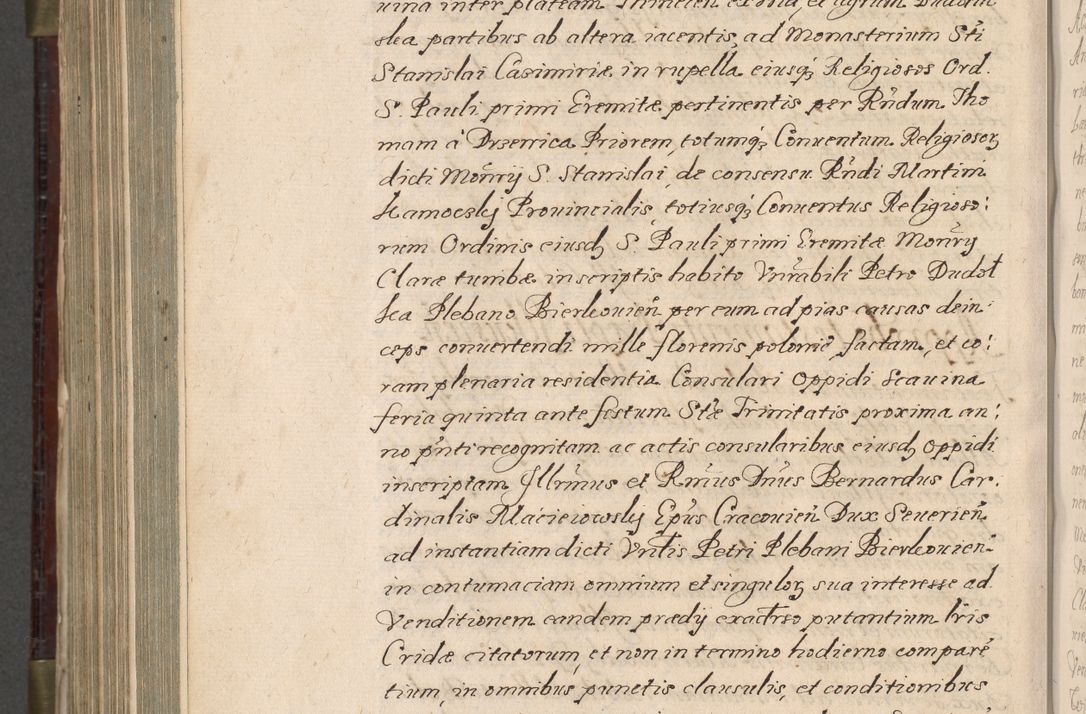 Zdjęcie nr 941 dla obiektu archiwalnego: Acta actorum, obligationum, inscriptionum, institutionum, erectionum, decretorum et generis eiusdem aliorum factorum et gestorum coram R. D. Bernardo Maciejowski, episcopo Cracoviensi per annnos 1603 - 1606 mensem Septembrem inclusive acticatorum.