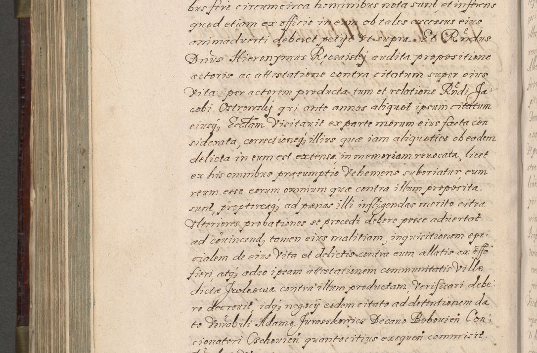 Zdjęcie nr 929 dla obiektu archiwalnego: Acta actorum, obligationum, inscriptionum, institutionum, erectionum, decretorum et generis eiusdem aliorum factorum et gestorum coram R. D. Bernardo Maciejowski, episcopo Cracoviensi per annnos 1603 - 1606 mensem Septembrem inclusive acticatorum.
