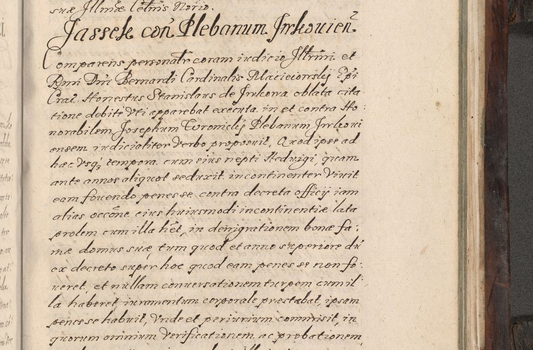 Zdjęcie nr 928 dla obiektu archiwalnego: Acta actorum, obligationum, inscriptionum, institutionum, erectionum, decretorum et generis eiusdem aliorum factorum et gestorum coram R. D. Bernardo Maciejowski, episcopo Cracoviensi per annnos 1603 - 1606 mensem Septembrem inclusive acticatorum.