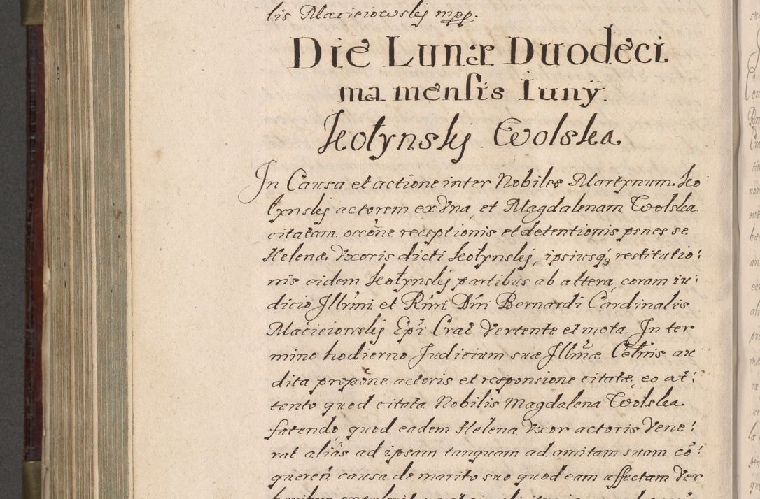 Zdjęcie nr 927 dla obiektu archiwalnego: Acta actorum, obligationum, inscriptionum, institutionum, erectionum, decretorum et generis eiusdem aliorum factorum et gestorum coram R. D. Bernardo Maciejowski, episcopo Cracoviensi per annnos 1603 - 1606 mensem Septembrem inclusive acticatorum.