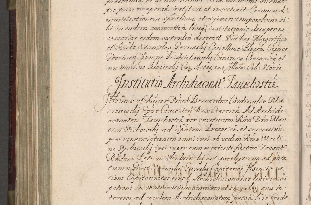 Zdjęcie nr 917 dla obiektu archiwalnego: Acta actorum, obligationum, inscriptionum, institutionum, erectionum, decretorum et generis eiusdem aliorum factorum et gestorum coram R. D. Bernardo Maciejowski, episcopo Cracoviensi per annnos 1603 - 1606 mensem Septembrem inclusive acticatorum.