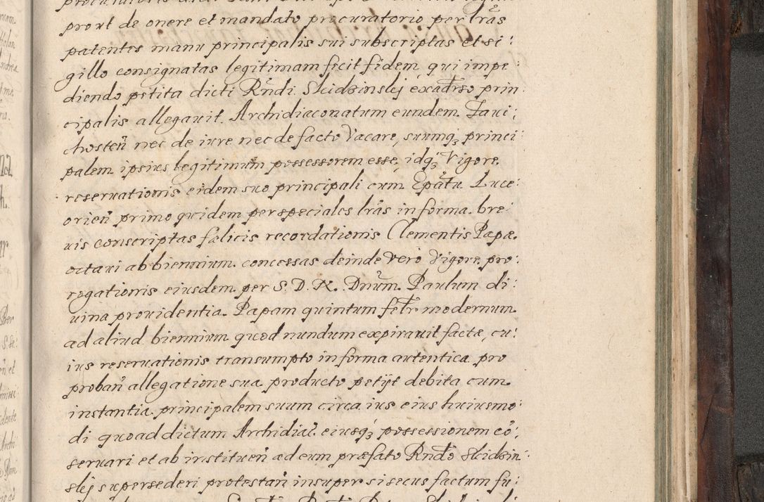 Zdjęcie nr 912 dla obiektu archiwalnego: Acta actorum, obligationum, inscriptionum, institutionum, erectionum, decretorum et generis eiusdem aliorum factorum et gestorum coram R. D. Bernardo Maciejowski, episcopo Cracoviensi per annnos 1603 - 1606 mensem Septembrem inclusive acticatorum.