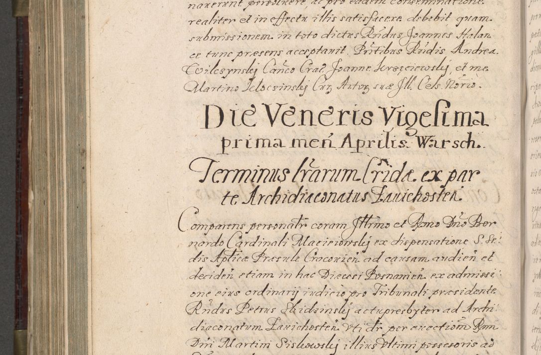 Zdjęcie nr 911 dla obiektu archiwalnego: Acta actorum, obligationum, inscriptionum, institutionum, erectionum, decretorum et generis eiusdem aliorum factorum et gestorum coram R. D. Bernardo Maciejowski, episcopo Cracoviensi per annnos 1603 - 1606 mensem Septembrem inclusive acticatorum.