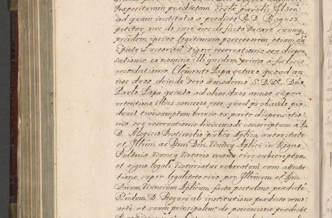 Zdjęcie nr 907 dla obiektu archiwalnego: Acta actorum, obligationum, inscriptionum, institutionum, erectionum, decretorum et generis eiusdem aliorum factorum et gestorum coram R. D. Bernardo Maciejowski, episcopo Cracoviensi per annnos 1603 - 1606 mensem Septembrem inclusive acticatorum.