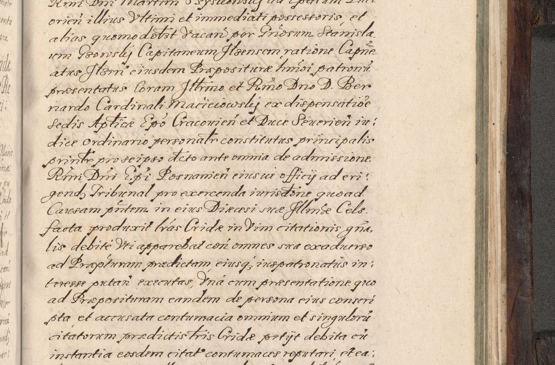 Zdjęcie nr 906 dla obiektu archiwalnego: Acta actorum, obligationum, inscriptionum, institutionum, erectionum, decretorum et generis eiusdem aliorum factorum et gestorum coram R. D. Bernardo Maciejowski, episcopo Cracoviensi per annnos 1603 - 1606 mensem Septembrem inclusive acticatorum.