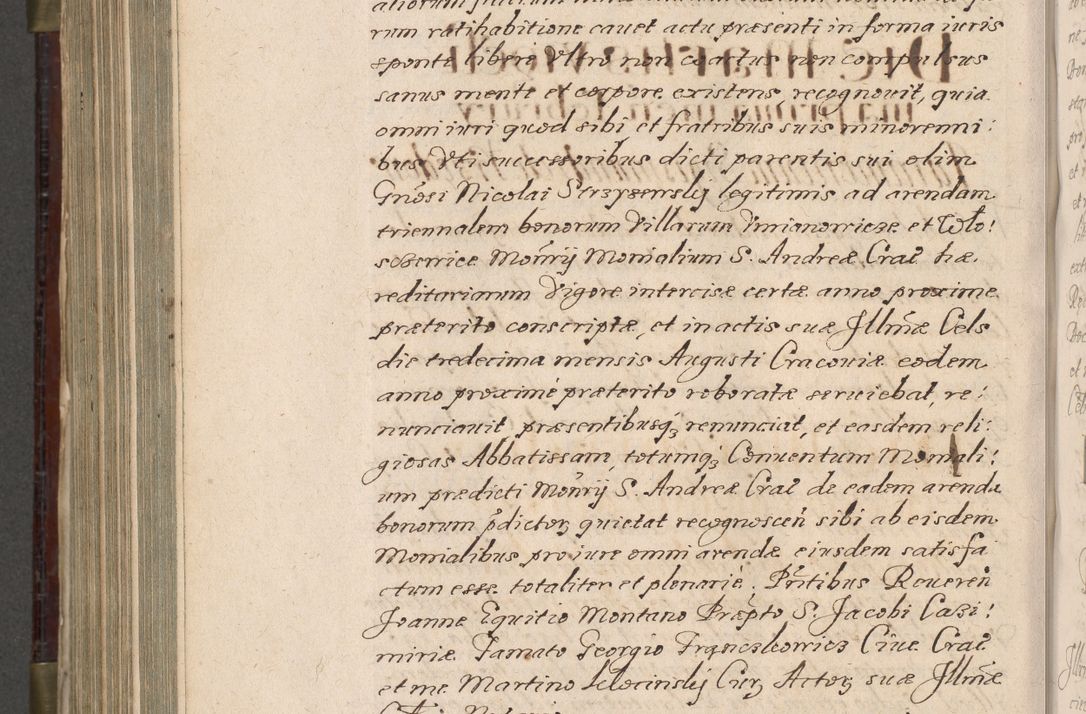 Zdjęcie nr 903 dla obiektu archiwalnego: Acta actorum, obligationum, inscriptionum, institutionum, erectionum, decretorum et generis eiusdem aliorum factorum et gestorum coram R. D. Bernardo Maciejowski, episcopo Cracoviensi per annnos 1603 - 1606 mensem Septembrem inclusive acticatorum.
