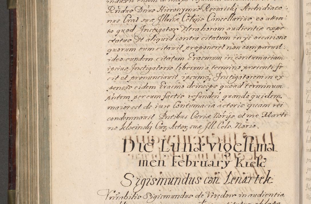 Zdjęcie nr 899 dla obiektu archiwalnego: Acta actorum, obligationum, inscriptionum, institutionum, erectionum, decretorum et generis eiusdem aliorum factorum et gestorum coram R. D. Bernardo Maciejowski, episcopo Cracoviensi per annnos 1603 - 1606 mensem Septembrem inclusive acticatorum.