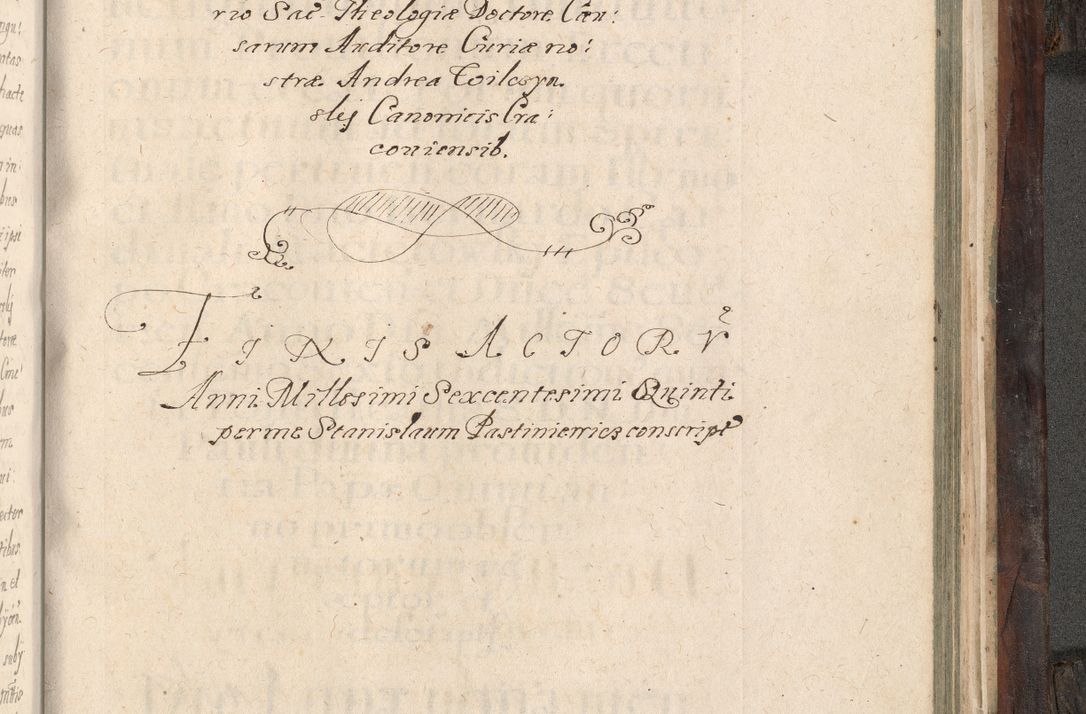 Zdjęcie nr 894 dla obiektu archiwalnego: Acta actorum, obligationum, inscriptionum, institutionum, erectionum, decretorum et generis eiusdem aliorum factorum et gestorum coram R. D. Bernardo Maciejowski, episcopo Cracoviensi per annnos 1603 - 1606 mensem Septembrem inclusive acticatorum.