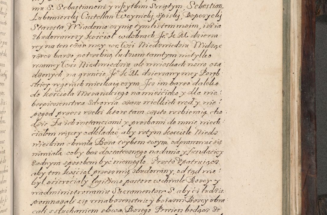 Zdjęcie nr 890 dla obiektu archiwalnego: Acta actorum, obligationum, inscriptionum, institutionum, erectionum, decretorum et generis eiusdem aliorum factorum et gestorum coram R. D. Bernardo Maciejowski, episcopo Cracoviensi per annnos 1603 - 1606 mensem Septembrem inclusive acticatorum.