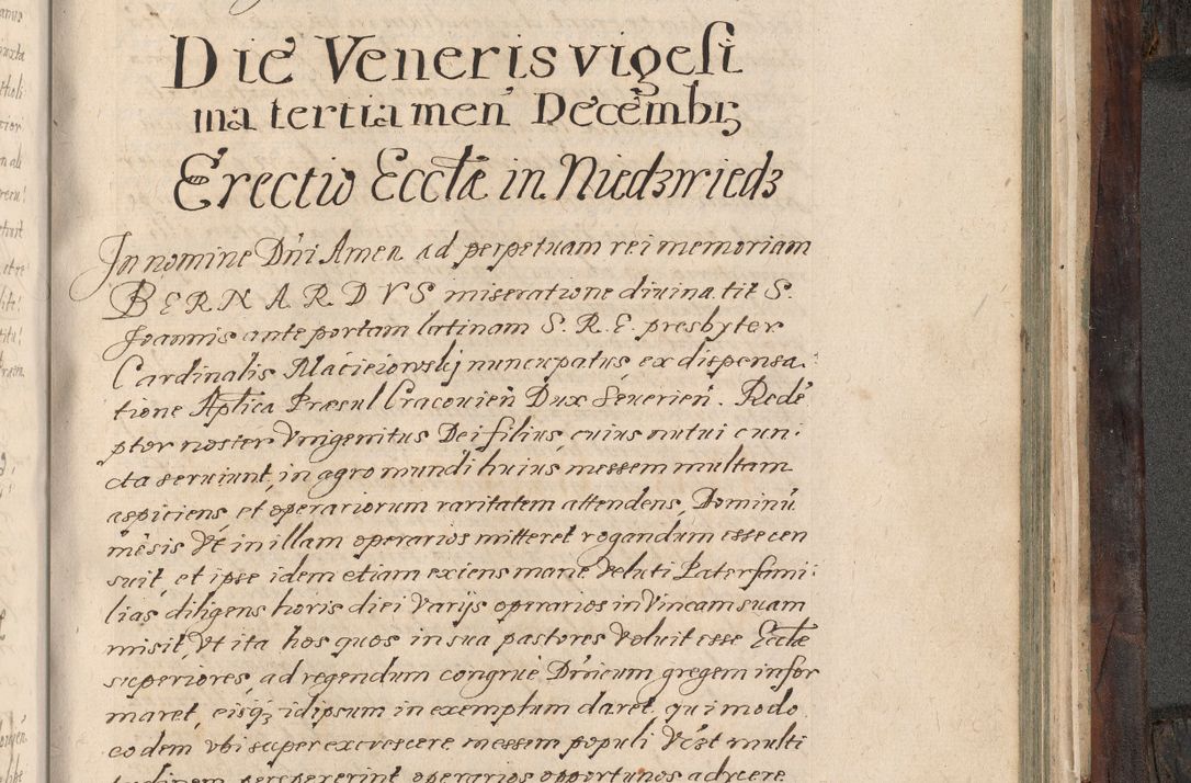 Zdjęcie nr 886 dla obiektu archiwalnego: Acta actorum, obligationum, inscriptionum, institutionum, erectionum, decretorum et generis eiusdem aliorum factorum et gestorum coram R. D. Bernardo Maciejowski, episcopo Cracoviensi per annnos 1603 - 1606 mensem Septembrem inclusive acticatorum.