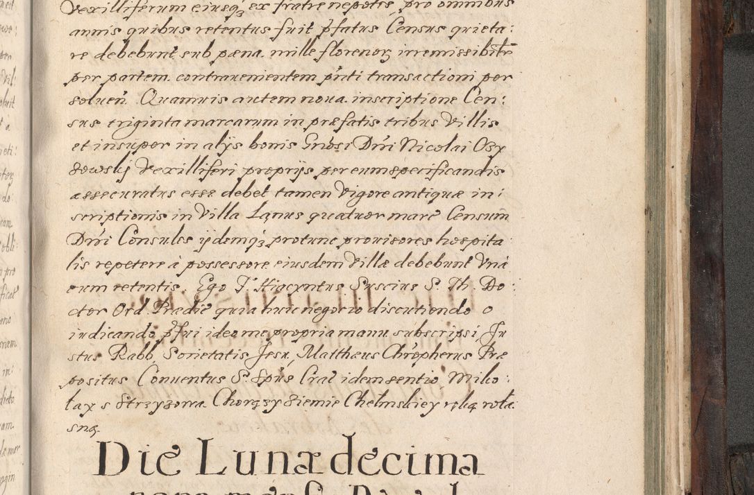 Zdjęcie nr 884 dla obiektu archiwalnego: Acta actorum, obligationum, inscriptionum, institutionum, erectionum, decretorum et generis eiusdem aliorum factorum et gestorum coram R. D. Bernardo Maciejowski, episcopo Cracoviensi per annnos 1603 - 1606 mensem Septembrem inclusive acticatorum.