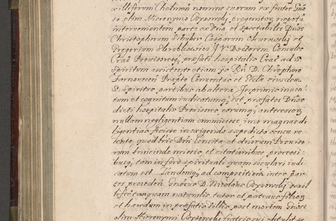 Zdjęcie nr 881 dla obiektu archiwalnego: Acta actorum, obligationum, inscriptionum, institutionum, erectionum, decretorum et generis eiusdem aliorum factorum et gestorum coram R. D. Bernardo Maciejowski, episcopo Cracoviensi per annnos 1603 - 1606 mensem Septembrem inclusive acticatorum.