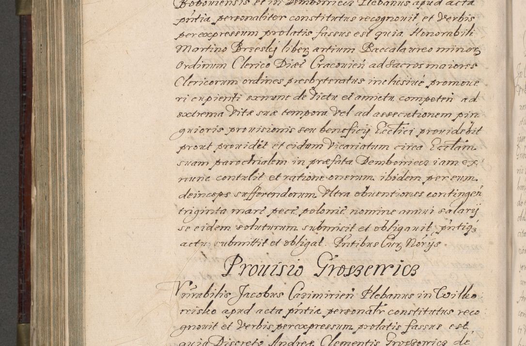 Zdjęcie nr 873 dla obiektu archiwalnego: Acta actorum, obligationum, inscriptionum, institutionum, erectionum, decretorum et generis eiusdem aliorum factorum et gestorum coram R. D. Bernardo Maciejowski, episcopo Cracoviensi per annnos 1603 - 1606 mensem Septembrem inclusive acticatorum.