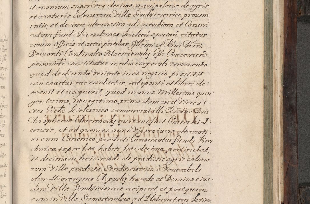 Zdjęcie nr 868 dla obiektu archiwalnego: Acta actorum, obligationum, inscriptionum, institutionum, erectionum, decretorum et generis eiusdem aliorum factorum et gestorum coram R. D. Bernardo Maciejowski, episcopo Cracoviensi per annnos 1603 - 1606 mensem Septembrem inclusive acticatorum.