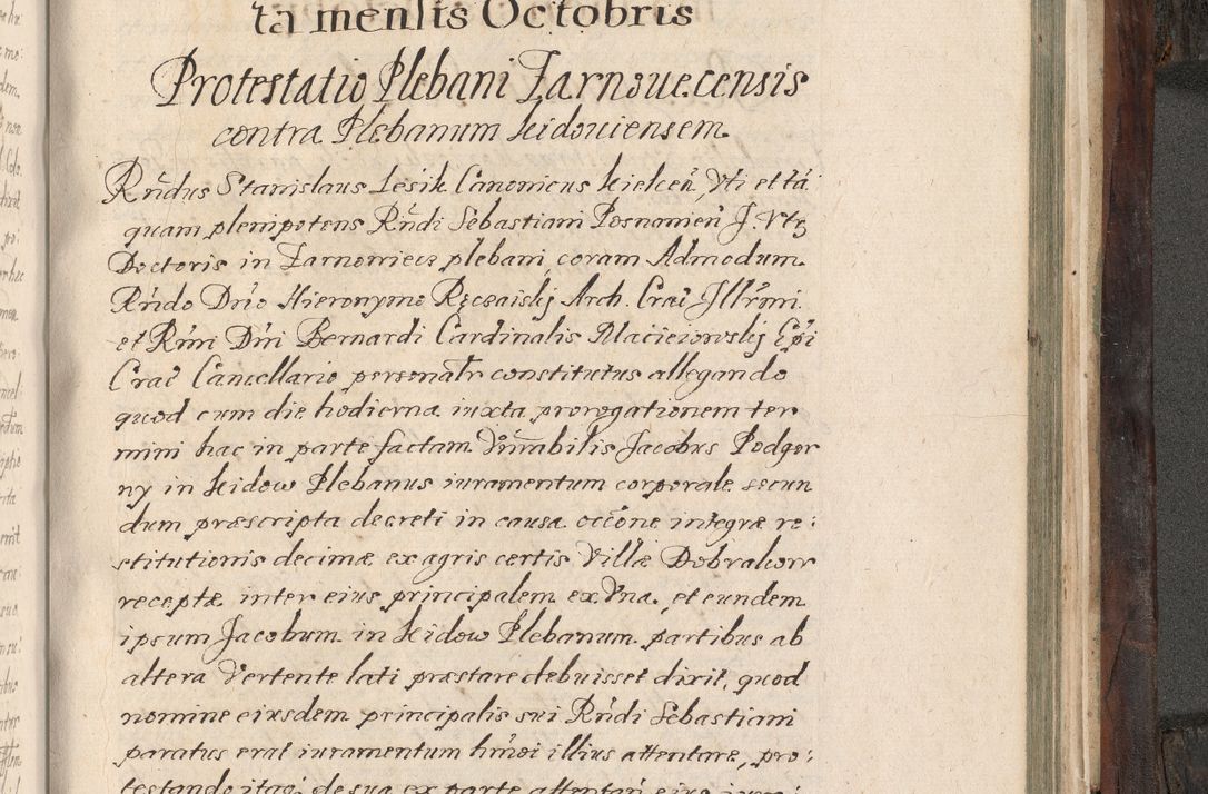 Zdjęcie nr 866 dla obiektu archiwalnego: Acta actorum, obligationum, inscriptionum, institutionum, erectionum, decretorum et generis eiusdem aliorum factorum et gestorum coram R. D. Bernardo Maciejowski, episcopo Cracoviensi per annnos 1603 - 1606 mensem Septembrem inclusive acticatorum.