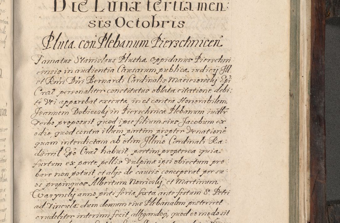 Zdjęcie nr 864 dla obiektu archiwalnego: Acta actorum, obligationum, inscriptionum, institutionum, erectionum, decretorum et generis eiusdem aliorum factorum et gestorum coram R. D. Bernardo Maciejowski, episcopo Cracoviensi per annnos 1603 - 1606 mensem Septembrem inclusive acticatorum.