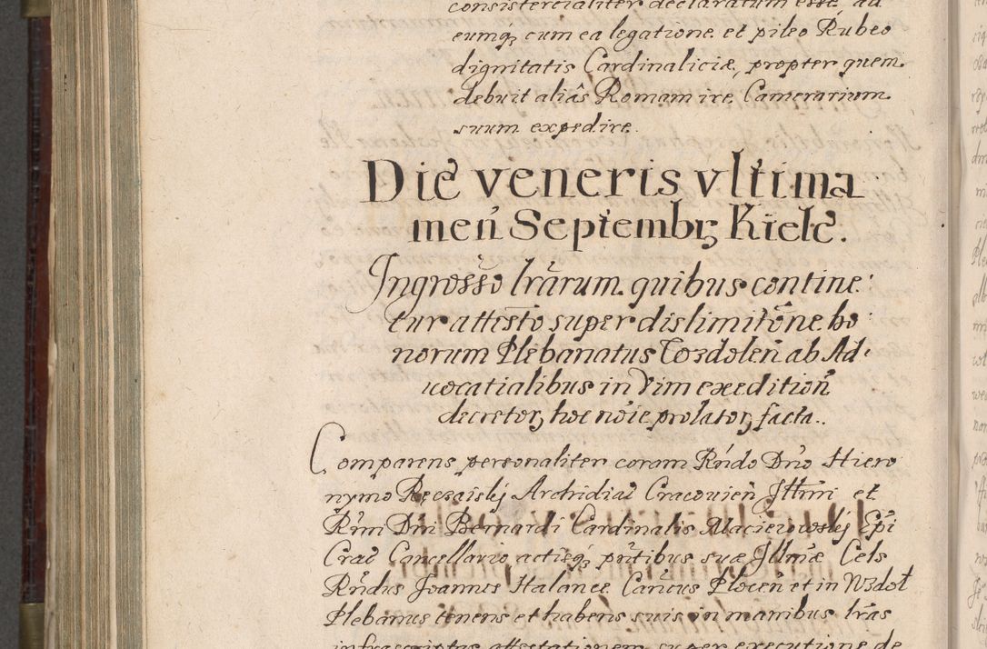 Zdjęcie nr 861 dla obiektu archiwalnego: Acta actorum, obligationum, inscriptionum, institutionum, erectionum, decretorum et generis eiusdem aliorum factorum et gestorum coram R. D. Bernardo Maciejowski, episcopo Cracoviensi per annnos 1603 - 1606 mensem Septembrem inclusive acticatorum.