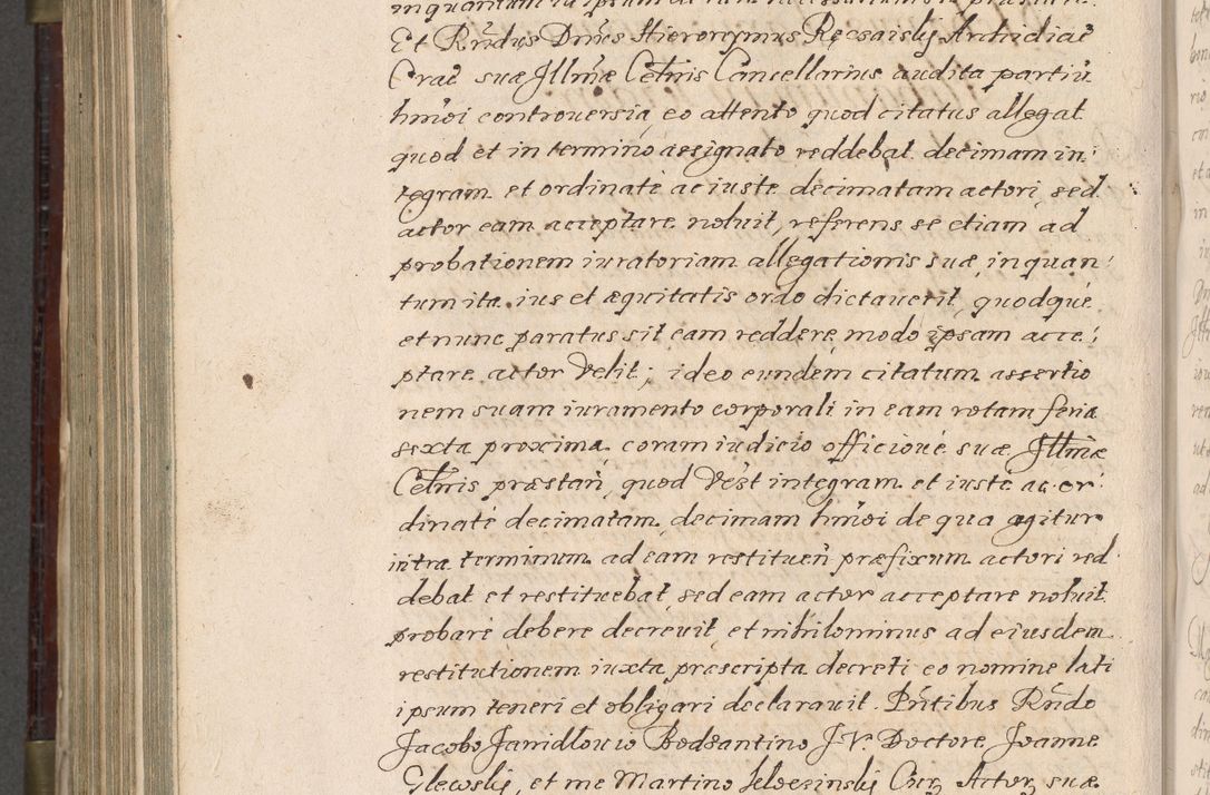 Zdjęcie nr 857 dla obiektu archiwalnego: Acta actorum, obligationum, inscriptionum, institutionum, erectionum, decretorum et generis eiusdem aliorum factorum et gestorum coram R. D. Bernardo Maciejowski, episcopo Cracoviensi per annnos 1603 - 1606 mensem Septembrem inclusive acticatorum.