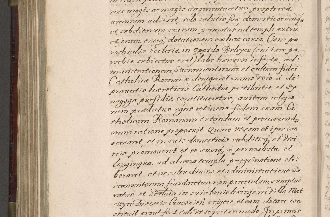 Zdjęcie nr 843 dla obiektu archiwalnego: Acta actorum, obligationum, inscriptionum, institutionum, erectionum, decretorum et generis eiusdem aliorum factorum et gestorum coram R. D. Bernardo Maciejowski, episcopo Cracoviensi per annnos 1603 - 1606 mensem Septembrem inclusive acticatorum.
