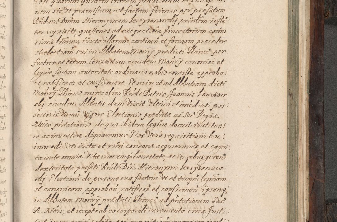 Zdjęcie nr 838 dla obiektu archiwalnego: Acta actorum, obligationum, inscriptionum, institutionum, erectionum, decretorum et generis eiusdem aliorum factorum et gestorum coram R. D. Bernardo Maciejowski, episcopo Cracoviensi per annnos 1603 - 1606 mensem Septembrem inclusive acticatorum.