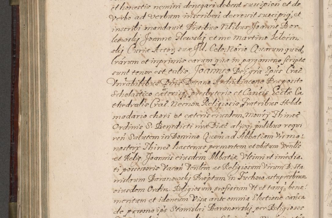 Zdjęcie nr 835 dla obiektu archiwalnego: Acta actorum, obligationum, inscriptionum, institutionum, erectionum, decretorum et generis eiusdem aliorum factorum et gestorum coram R. D. Bernardo Maciejowski, episcopo Cracoviensi per annnos 1603 - 1606 mensem Septembrem inclusive acticatorum.