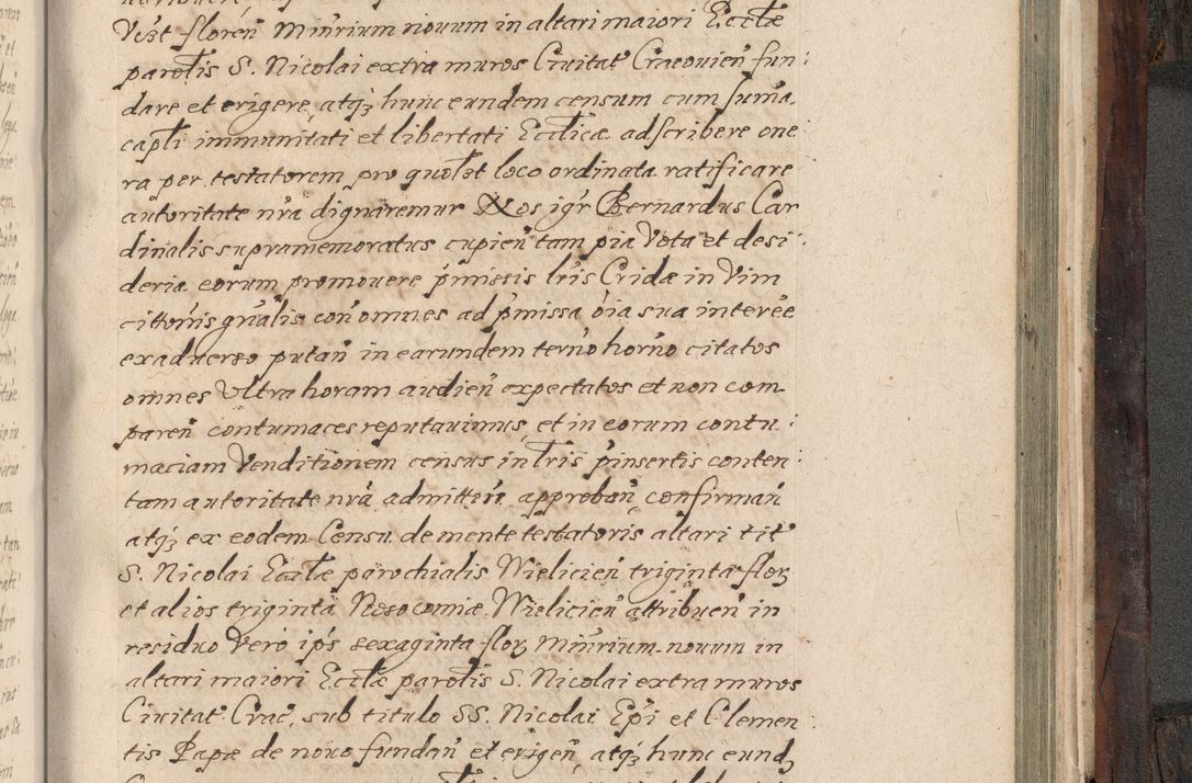 Zdjęcie nr 832 dla obiektu archiwalnego: Acta actorum, obligationum, inscriptionum, institutionum, erectionum, decretorum et generis eiusdem aliorum factorum et gestorum coram R. D. Bernardo Maciejowski, episcopo Cracoviensi per annnos 1603 - 1606 mensem Septembrem inclusive acticatorum.