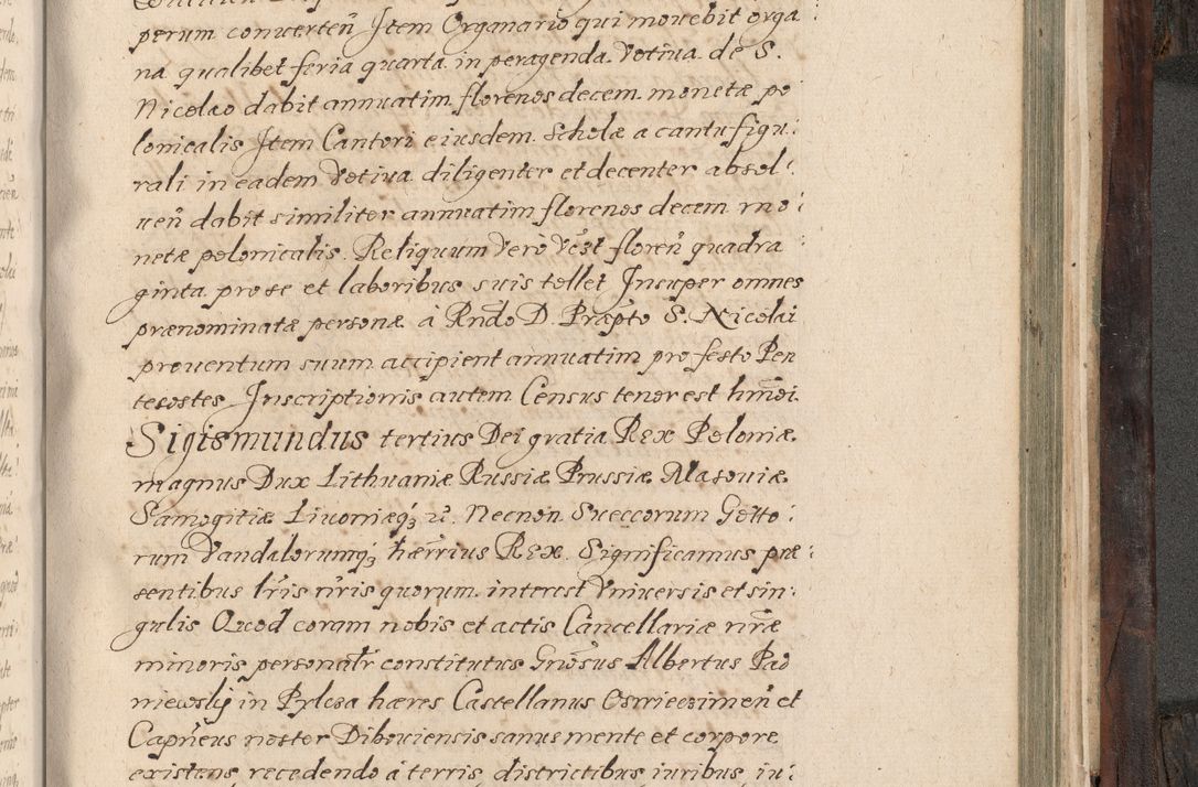 Zdjęcie nr 828 dla obiektu archiwalnego: Acta actorum, obligationum, inscriptionum, institutionum, erectionum, decretorum et generis eiusdem aliorum factorum et gestorum coram R. D. Bernardo Maciejowski, episcopo Cracoviensi per annnos 1603 - 1606 mensem Septembrem inclusive acticatorum.
