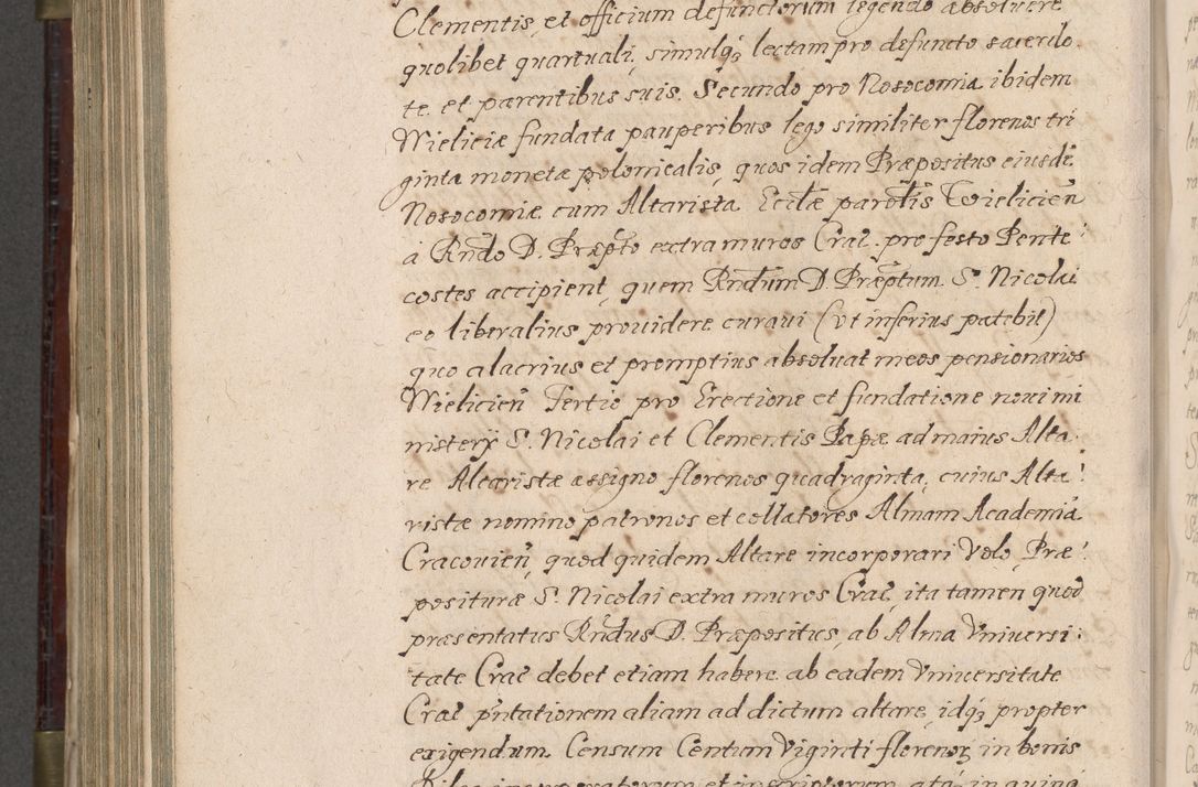 Zdjęcie nr 827 dla obiektu archiwalnego: Acta actorum, obligationum, inscriptionum, institutionum, erectionum, decretorum et generis eiusdem aliorum factorum et gestorum coram R. D. Bernardo Maciejowski, episcopo Cracoviensi per annnos 1603 - 1606 mensem Septembrem inclusive acticatorum.