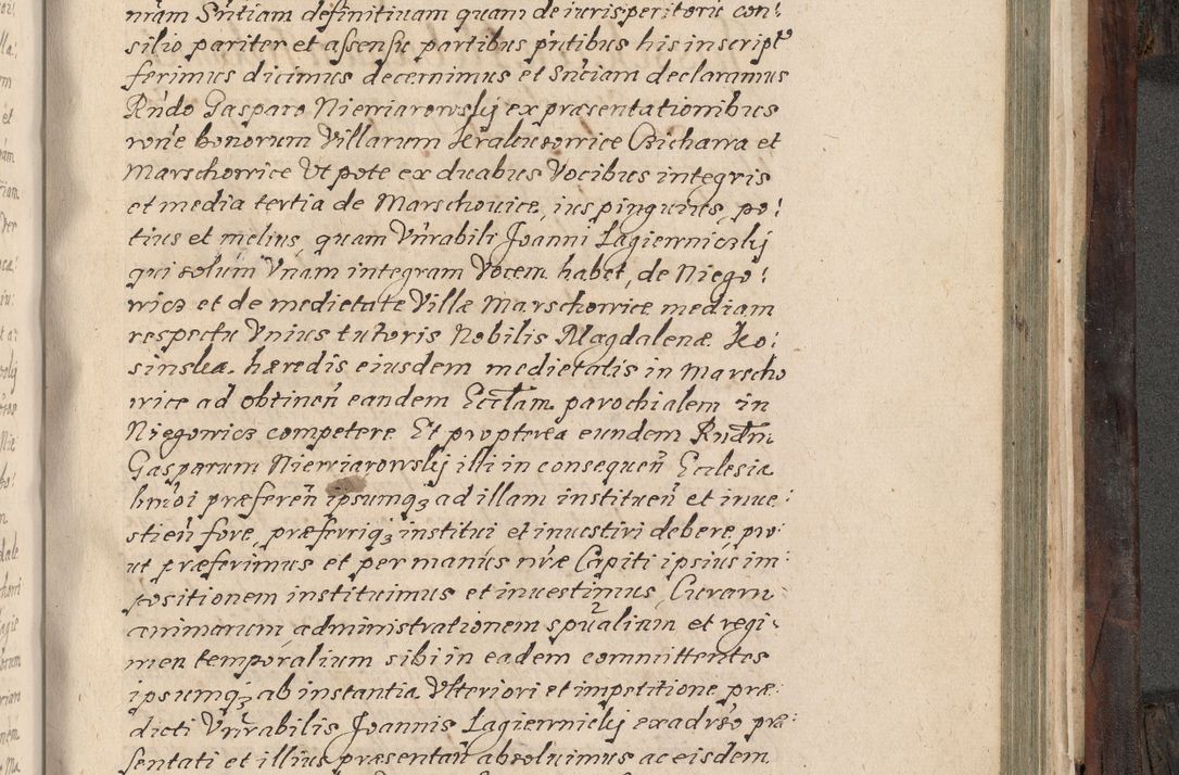 Zdjęcie nr 822 dla obiektu archiwalnego: Acta actorum, obligationum, inscriptionum, institutionum, erectionum, decretorum et generis eiusdem aliorum factorum et gestorum coram R. D. Bernardo Maciejowski, episcopo Cracoviensi per annnos 1603 - 1606 mensem Septembrem inclusive acticatorum.