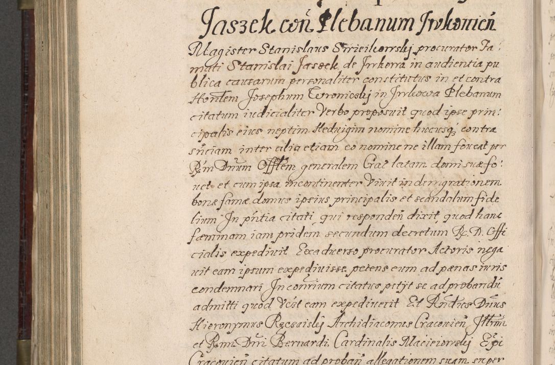 Zdjęcie nr 823 dla obiektu archiwalnego: Acta actorum, obligationum, inscriptionum, institutionum, erectionum, decretorum et generis eiusdem aliorum factorum et gestorum coram R. D. Bernardo Maciejowski, episcopo Cracoviensi per annnos 1603 - 1606 mensem Septembrem inclusive acticatorum.