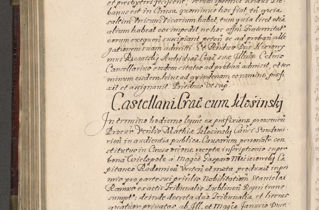 Zdjęcie nr 819 dla obiektu archiwalnego: Acta actorum, obligationum, inscriptionum, institutionum, erectionum, decretorum et generis eiusdem aliorum factorum et gestorum coram R. D. Bernardo Maciejowski, episcopo Cracoviensi per annnos 1603 - 1606 mensem Septembrem inclusive acticatorum.