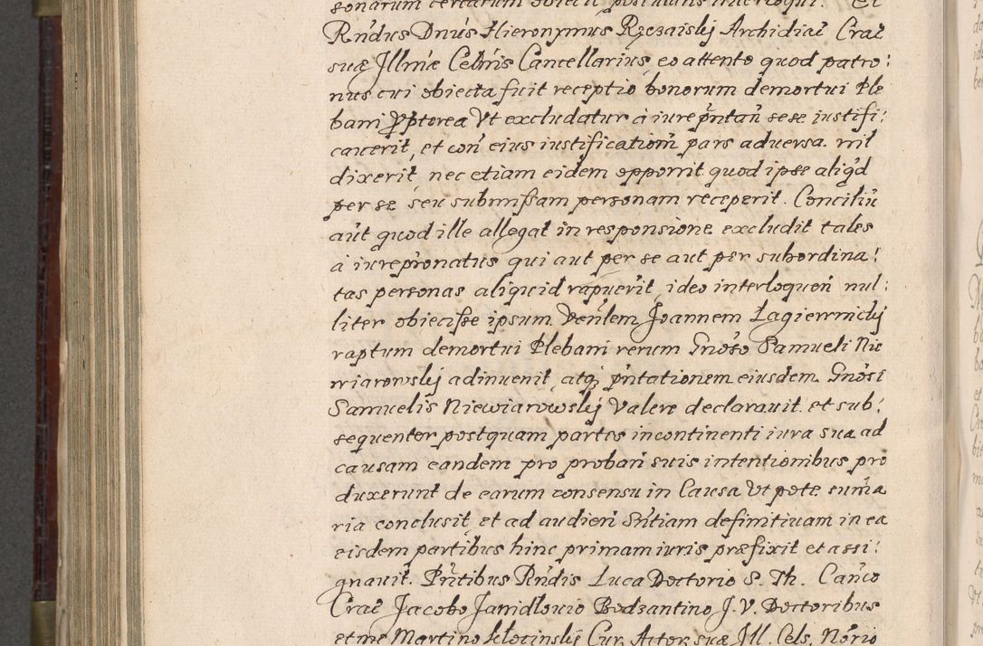 Zdjęcie nr 817 dla obiektu archiwalnego: Acta actorum, obligationum, inscriptionum, institutionum, erectionum, decretorum et generis eiusdem aliorum factorum et gestorum coram R. D. Bernardo Maciejowski, episcopo Cracoviensi per annnos 1603 - 1606 mensem Septembrem inclusive acticatorum.