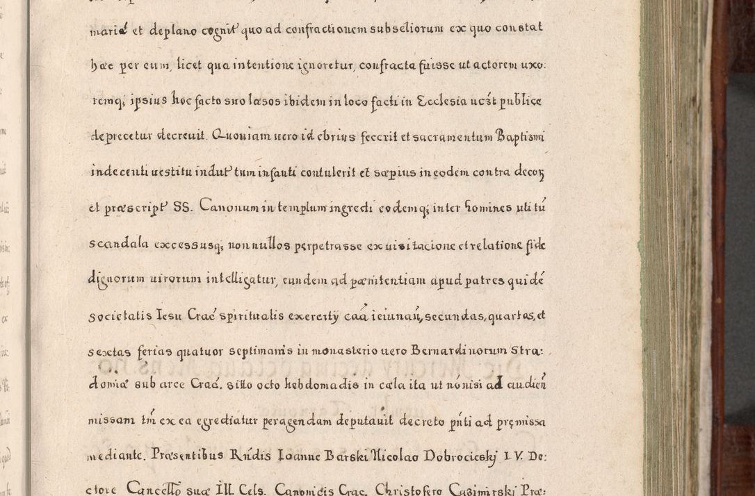 Zdjęcie nr 194 dla obiektu archiwalnego: Acta actorum, obligationum, erectionum, decretorum, rovisionum, instutionum, confirmationum caeterarumque causarum et negotiorum ad forum spirituale pertinentium coram R. D. Georgio S. R. E. Cardinali presbytero Radziwiłł nuncupato, perpetuo administratore episcopatus Cracoviensis et Ducatus Severiensis, duce in Olika et Nieśież, Sacrique Romani Imperii principe ab anno 1597 ad annum 1600 diem 12 Februarii inclusive, etiam sub ansentia eius Cracoviae acticatorum.