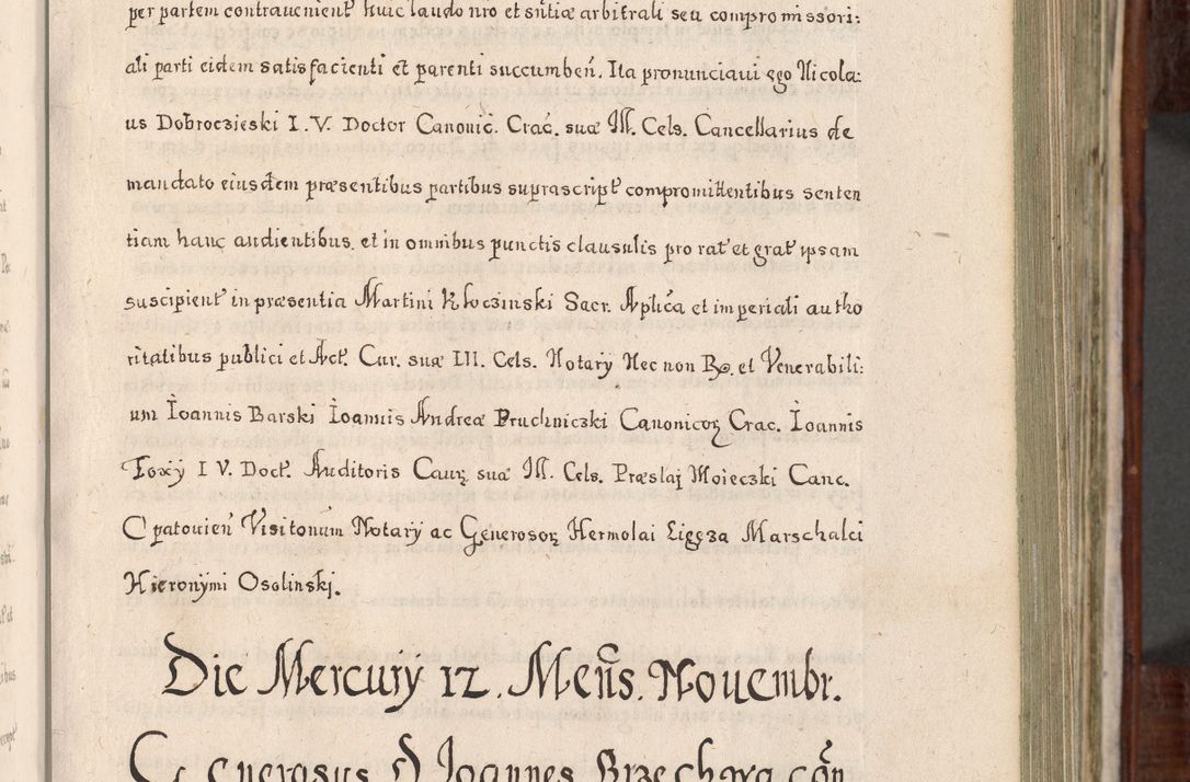 Zdjęcie nr 192 dla obiektu archiwalnego: Acta actorum, obligationum, erectionum, decretorum, rovisionum, instutionum, confirmationum caeterarumque causarum et negotiorum ad forum spirituale pertinentium coram R. D. Georgio S. R. E. Cardinali presbytero Radziwiłł nuncupato, perpetuo administratore episcopatus Cracoviensis et Ducatus Severiensis, duce in Olika et Nieśież, Sacrique Romani Imperii principe ab anno 1597 ad annum 1600 diem 12 Februarii inclusive, etiam sub ansentia eius Cracoviae acticatorum.