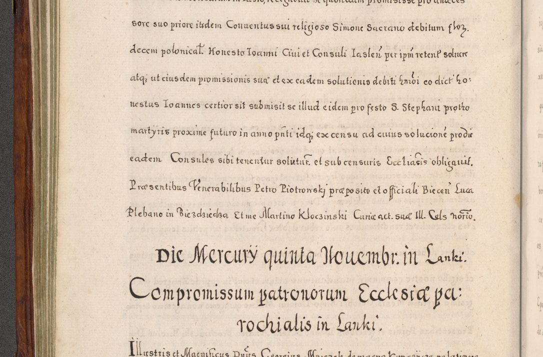 Zdjęcie nr 189 dla obiektu archiwalnego: Acta actorum, obligationum, erectionum, decretorum, rovisionum, instutionum, confirmationum caeterarumque causarum et negotiorum ad forum spirituale pertinentium coram R. D. Georgio S. R. E. Cardinali presbytero Radziwiłł nuncupato, perpetuo administratore episcopatus Cracoviensis et Ducatus Severiensis, duce in Olika et Nieśież, Sacrique Romani Imperii principe ab anno 1597 ad annum 1600 diem 12 Februarii inclusive, etiam sub ansentia eius Cracoviae acticatorum.