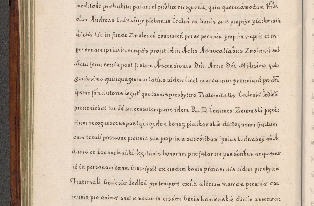 Zdjęcie nr 175 dla obiektu archiwalnego: Acta actorum, obligationum, erectionum, decretorum, rovisionum, instutionum, confirmationum caeterarumque causarum et negotiorum ad forum spirituale pertinentium coram R. D. Georgio S. R. E. Cardinali presbytero Radziwiłł nuncupato, perpetuo administratore episcopatus Cracoviensis et Ducatus Severiensis, duce in Olika et Nieśież, Sacrique Romani Imperii principe ab anno 1597 ad annum 1600 diem 12 Februarii inclusive, etiam sub ansentia eius Cracoviae acticatorum.