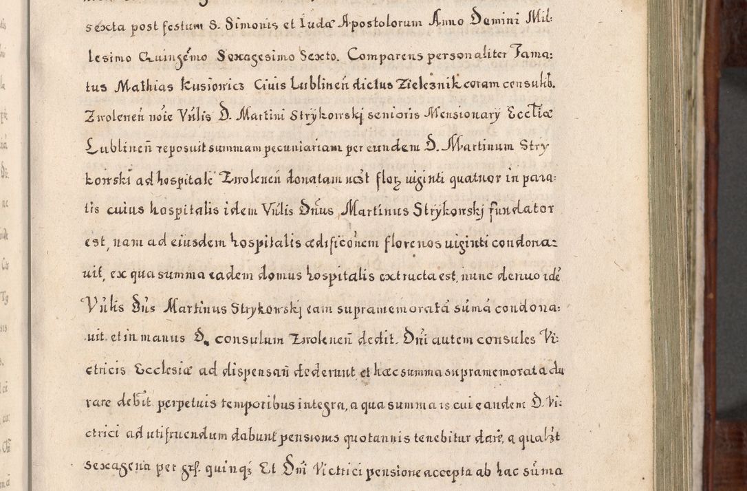 Zdjęcie nr 170 dla obiektu archiwalnego: Acta actorum, obligationum, erectionum, decretorum, rovisionum, instutionum, confirmationum caeterarumque causarum et negotiorum ad forum spirituale pertinentium coram R. D. Georgio S. R. E. Cardinali presbytero Radziwiłł nuncupato, perpetuo administratore episcopatus Cracoviensis et Ducatus Severiensis, duce in Olika et Nieśież, Sacrique Romani Imperii principe ab anno 1597 ad annum 1600 diem 12 Februarii inclusive, etiam sub ansentia eius Cracoviae acticatorum.
