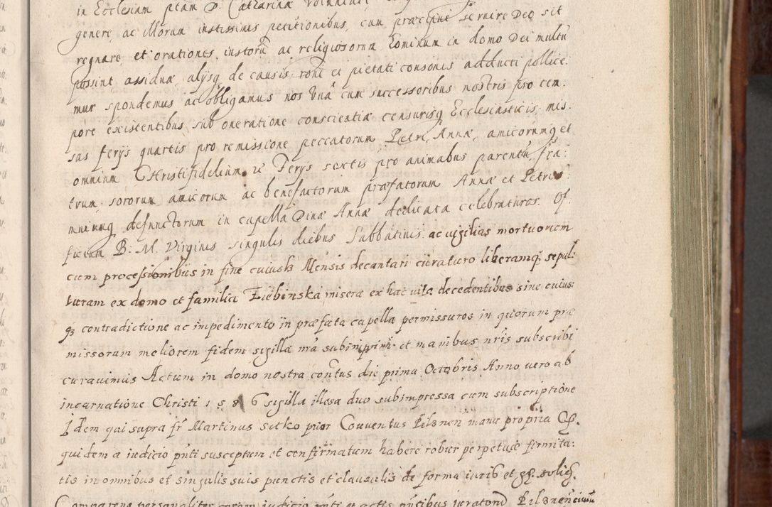 Zdjęcie nr 162 dla obiektu archiwalnego: Acta actorum, obligationum, erectionum, decretorum, rovisionum, instutionum, confirmationum caeterarumque causarum et negotiorum ad forum spirituale pertinentium coram R. D. Georgio S. R. E. Cardinali presbytero Radziwiłł nuncupato, perpetuo administratore episcopatus Cracoviensis et Ducatus Severiensis, duce in Olika et Nieśież, Sacrique Romani Imperii principe ab anno 1597 ad annum 1600 diem 12 Februarii inclusive, etiam sub ansentia eius Cracoviae acticatorum.