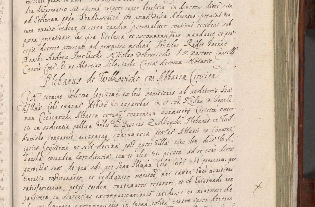 Zdjęcie nr 158 dla obiektu archiwalnego: Acta actorum, obligationum, erectionum, decretorum, rovisionum, instutionum, confirmationum caeterarumque causarum et negotiorum ad forum spirituale pertinentium coram R. D. Georgio S. R. E. Cardinali presbytero Radziwiłł nuncupato, perpetuo administratore episcopatus Cracoviensis et Ducatus Severiensis, duce in Olika et Nieśież, Sacrique Romani Imperii principe ab anno 1597 ad annum 1600 diem 12 Februarii inclusive, etiam sub ansentia eius Cracoviae acticatorum.