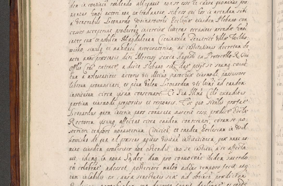 Zdjęcie nr 159 dla obiektu archiwalnego: Acta actorum, obligationum, erectionum, decretorum, rovisionum, instutionum, confirmationum caeterarumque causarum et negotiorum ad forum spirituale pertinentium coram R. D. Georgio S. R. E. Cardinali presbytero Radziwiłł nuncupato, perpetuo administratore episcopatus Cracoviensis et Ducatus Severiensis, duce in Olika et Nieśież, Sacrique Romani Imperii principe ab anno 1597 ad annum 1600 diem 12 Februarii inclusive, etiam sub ansentia eius Cracoviae acticatorum.