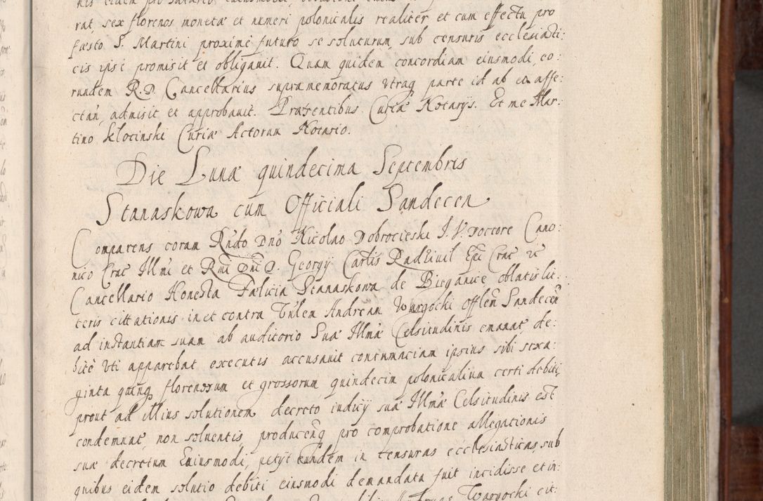 Zdjęcie nr 140 dla obiektu archiwalnego: Acta actorum, obligationum, erectionum, decretorum, rovisionum, instutionum, confirmationum caeterarumque causarum et negotiorum ad forum spirituale pertinentium coram R. D. Georgio S. R. E. Cardinali presbytero Radziwiłł nuncupato, perpetuo administratore episcopatus Cracoviensis et Ducatus Severiensis, duce in Olika et Nieśież, Sacrique Romani Imperii principe ab anno 1597 ad annum 1600 diem 12 Februarii inclusive, etiam sub ansentia eius Cracoviae acticatorum.