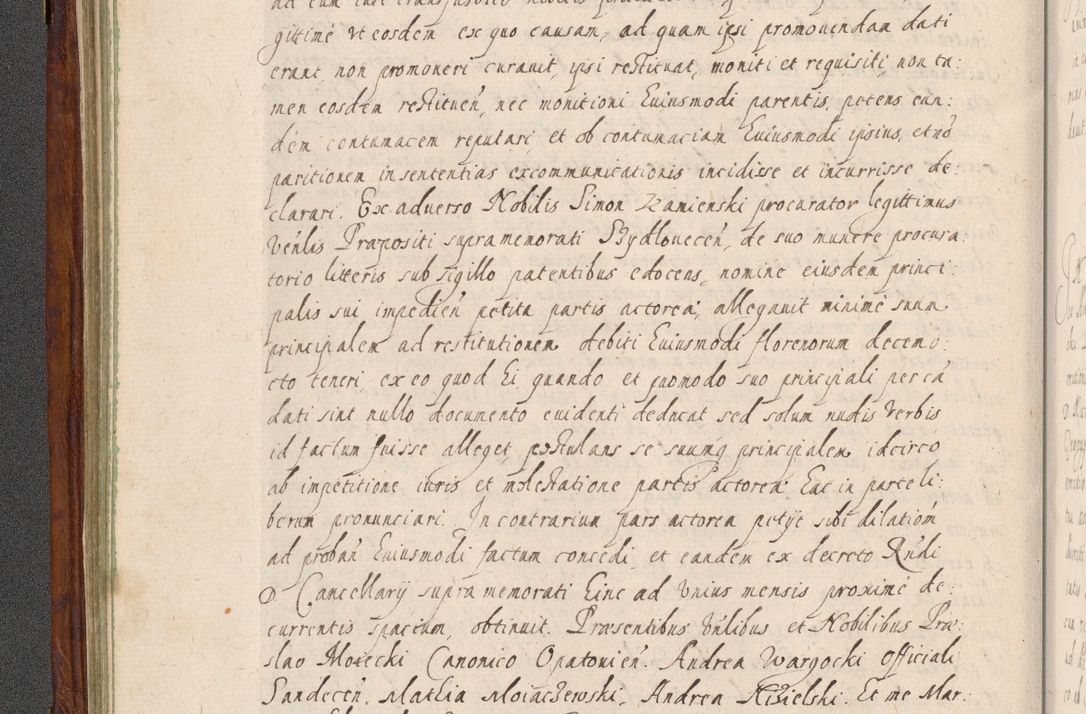 Zdjęcie nr 135 dla obiektu archiwalnego: Acta actorum, obligationum, erectionum, decretorum, rovisionum, instutionum, confirmationum caeterarumque causarum et negotiorum ad forum spirituale pertinentium coram R. D. Georgio S. R. E. Cardinali presbytero Radziwiłł nuncupato, perpetuo administratore episcopatus Cracoviensis et Ducatus Severiensis, duce in Olika et Nieśież, Sacrique Romani Imperii principe ab anno 1597 ad annum 1600 diem 12 Februarii inclusive, etiam sub ansentia eius Cracoviae acticatorum.